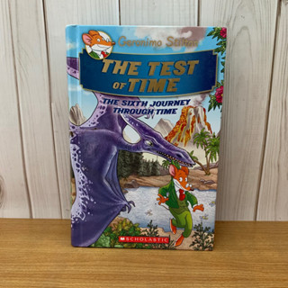 (new)Geronimo Stilton THE TEST OF TIME THE SIXTH JOURNEY THROUGH TIME