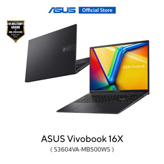 ASUS Vivobook 16X (S3604VA-MB500WS), Thin and Light laptop, 16" WUXGA (1920x1200) Full HD, Intel Core i5-1340P, 16GB DDR4 3200Mhz, 512GB SSD PCIe M.2 Gen3