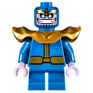 Lego part Minifigure : sh363 Thanos - Short Blue Legs (2017)