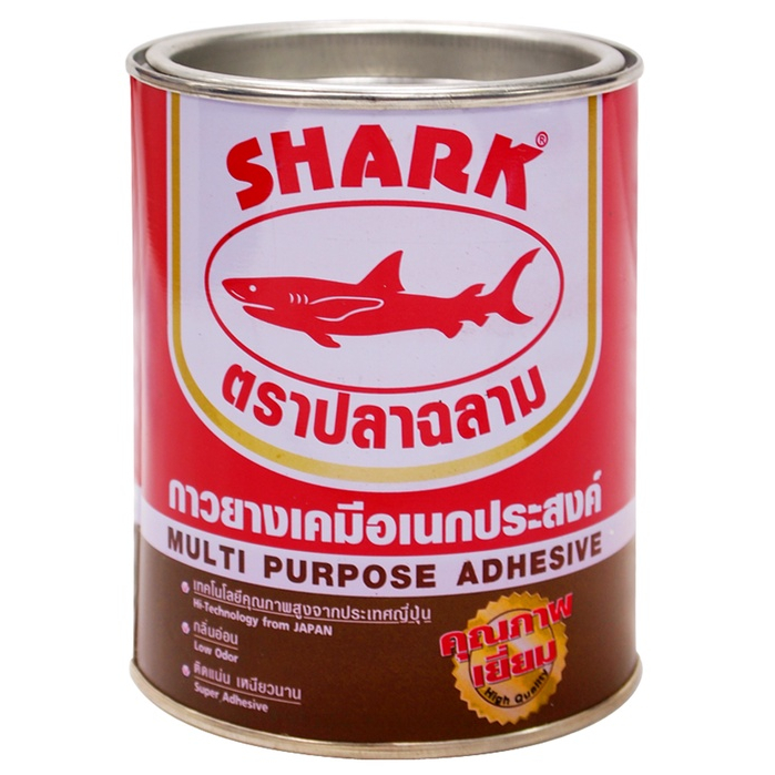 toa-shark-กาวยางเคมีอเนกประสงค์-ตราปลาฉลาม-ขนาด1-4กล-500cc-รหัส12-1002