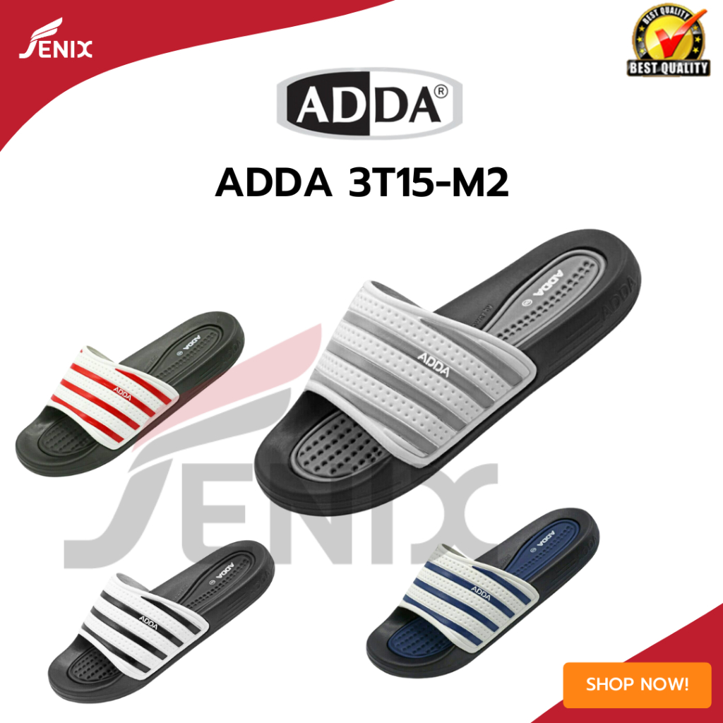 ADDA 3T15 M2 ไซส์ 4-10 เเบบสวม รุ่นยอดนิยม | Shopee Thailand