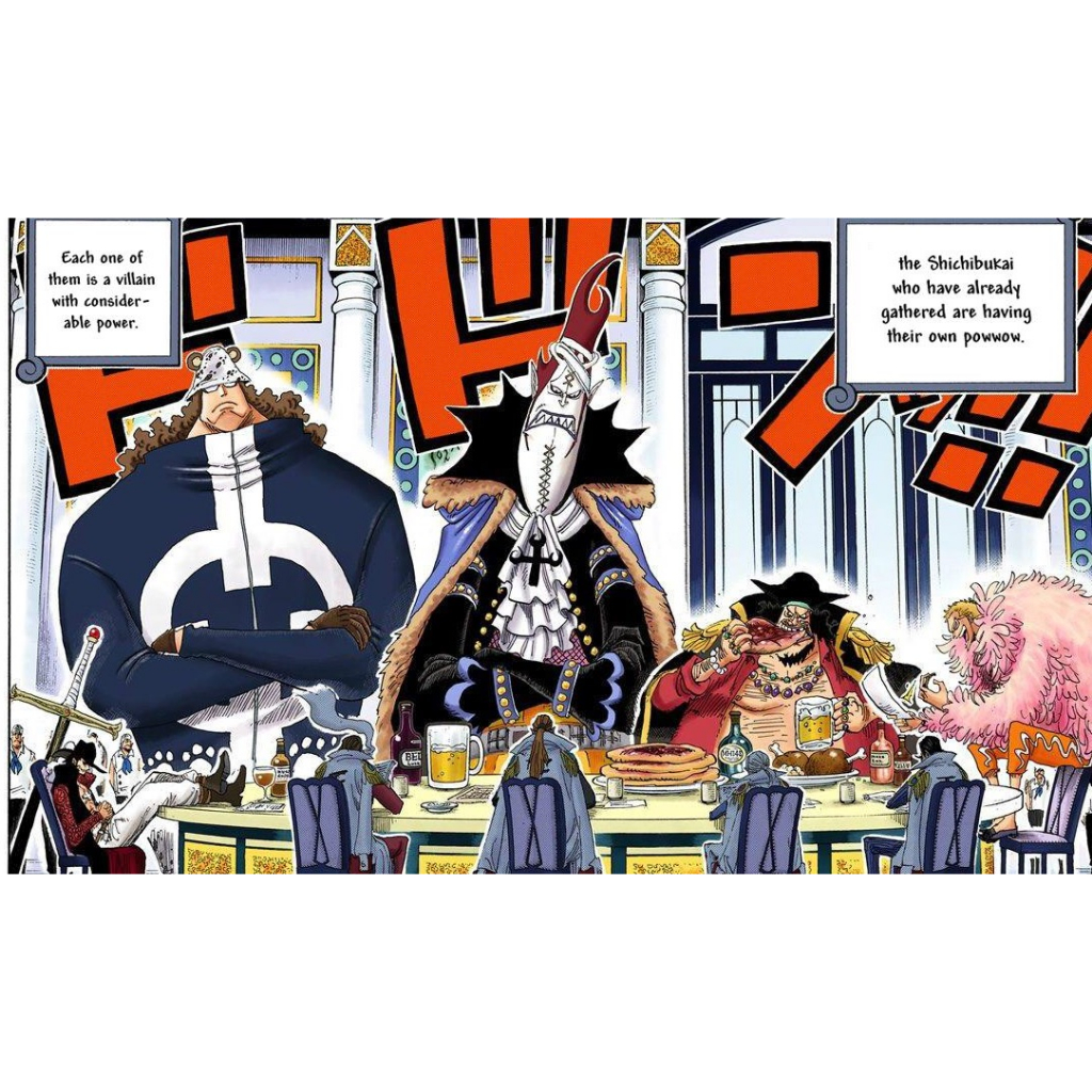 One Piece WCF set Party 7 Warlords (โต๊ะประชุม 7 เทพโจรสลัด) - จับสลาก ...