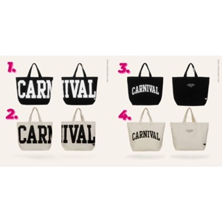 [ ของแท้ ] กระเป๋าผ้า CARNIVAL® Spring/Summer 2023 “Vandalism” Collection (Drop 4) TOTE BAG พร้อมส่ง