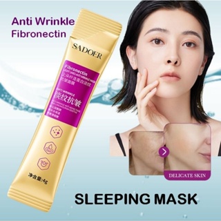 🌜Sleeping mask มาส์กหน้า Anti Wrinkle ( 1 ซอง / 4 g )