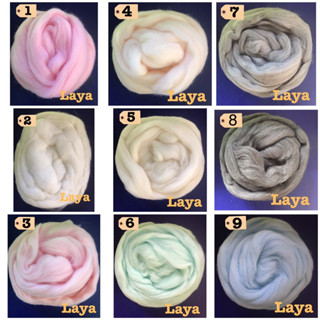 ใยขนแกะ Merino ขนาด 5 กรัม (พร้อมส่ง🇹🇭)