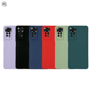 เคส Xiaomi Redmi Note 11 Pro 4G 5G เสียวหมี่ เรดหมี่ โน๊ต 11 โปร เคสซิลิโคนนิ่ม กันกล้อง สีพาสเทล TPU หนา
