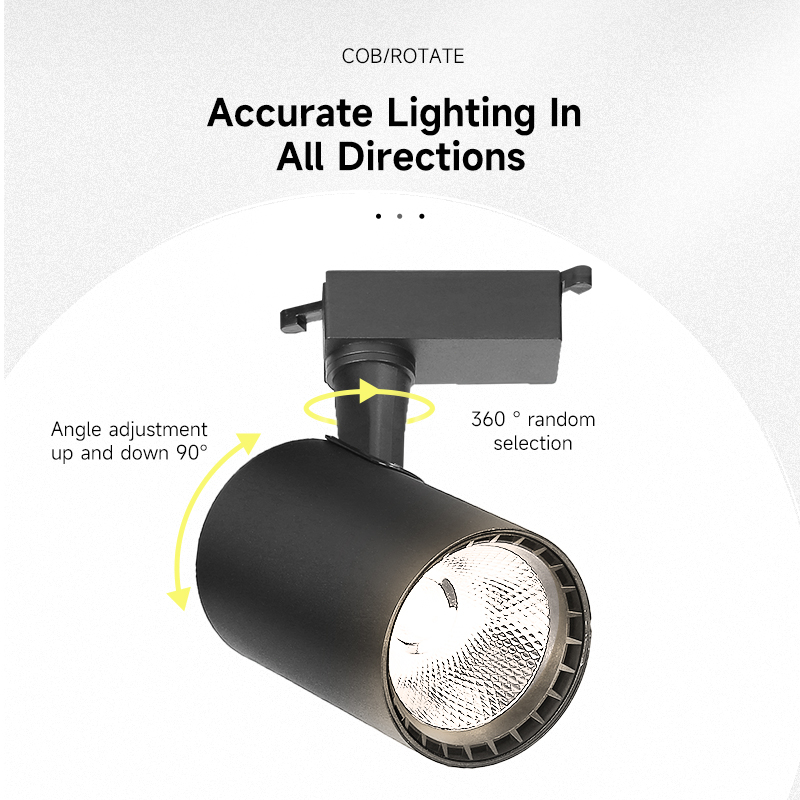 จัดส่ง3วัน-cod-โคมแทรคไลท์-track-light-led-ชุดไฟ3ดวง-cob-สปอตไลท์-20w-โคมไฟเพดาน-มีรางสองราง-ไฟติดตามโคม-แสงขาว-แสงวอร์