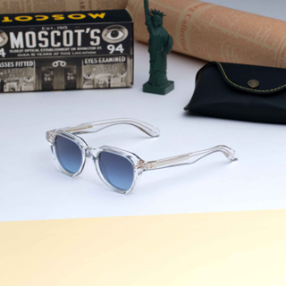 แว่นกันแดด Moscot รุ่น GOOLAH : CRYSTAL/DENIM BLUE SIZE 50 MM.
