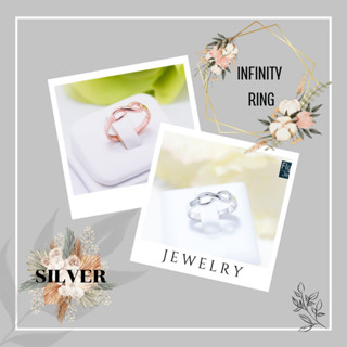 INFINITY RING Silver ring unisex ring  ราคาต่อวง