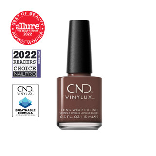 CND VINYLUX สีทาเล็บกึ่งเจล สี Toffee Talk 0.5 oz. (15 ml.) นำเข้าจากอเมริกา