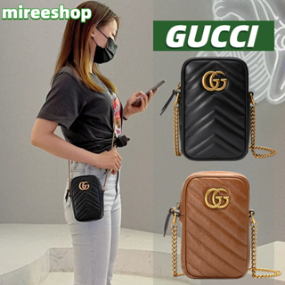 🍒กุชชี่ Gucci กระเป๋า GG Marmont Mini Bag