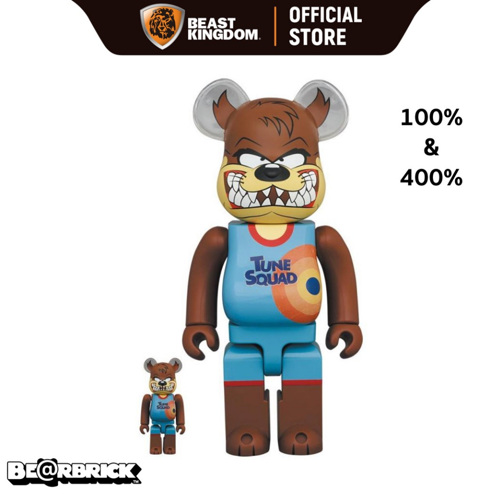 bearbrick-tasmanian-devil-100-amp-400