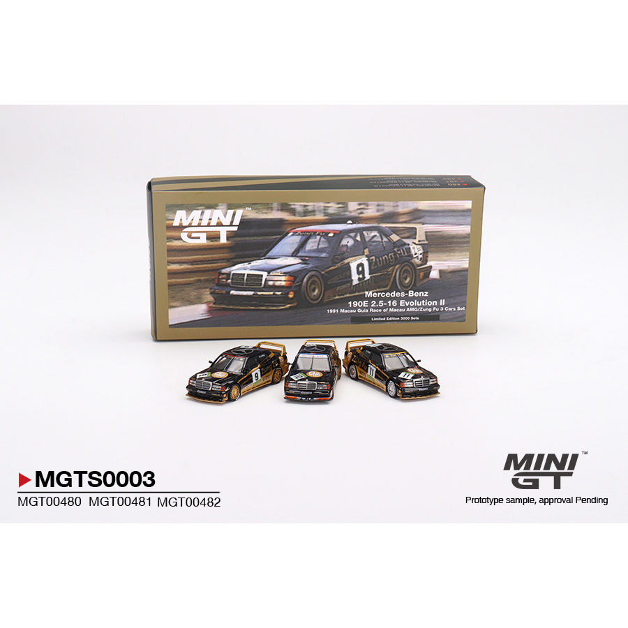 MINIGT メルセデスベンツ190E 1991 Macau Race 新品