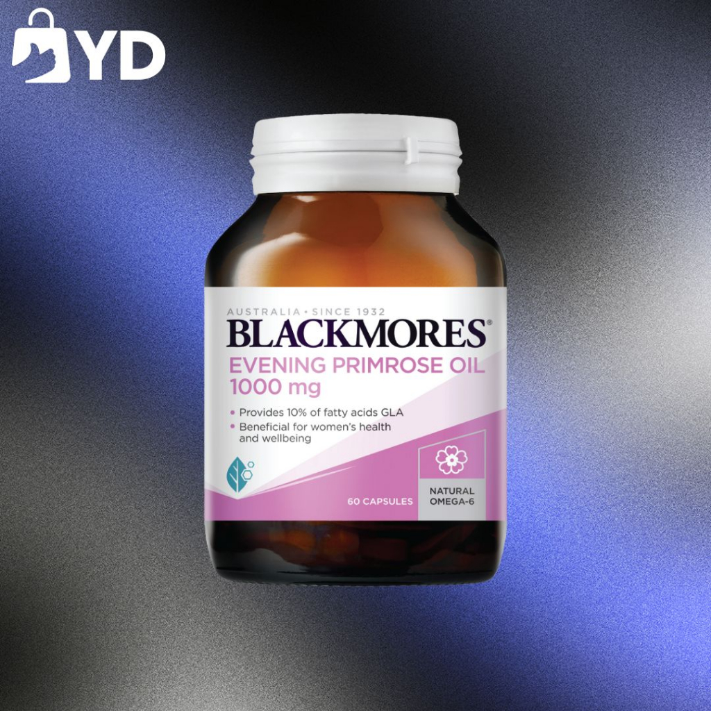 Blackmores Evening Primrose แบลคมอร์ส อีฟนิ่งพริมโรส ออยล์ 1000 [1ขวด ...