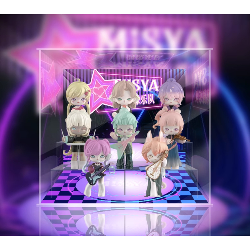 [สั่งผลิต] กล่องอะคลิลิคสกรีนลาย Misya Band of the Idol Blind Box ...