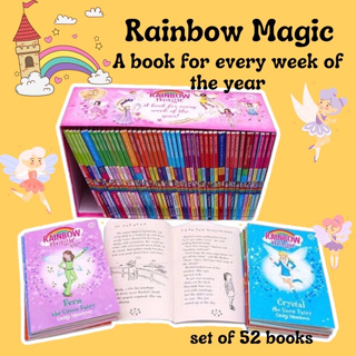 หนังสือชุด Rainbow Magic ชุด 52 เล่ม หนังสือภาษาอังกฤษ อังกฤษ novel ชุดใหญ่ หัดอ่านภาษาอังกฤษ english book