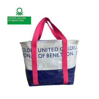 United colors of benetton original large tote bag กระเป๋าสะพายไหล่ เบเนตตอง