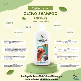 ภาพหน้าปกสินค้าBig Olimo Shampoo แชมพูสูตรอ่อนโยนต่อผิวหนังและดวงตาสำหรับสุนัขและแมว ผิวแพ้ง่ายและทุกสภาพผิว ช่วยบำรุงให้ขนนุ่ม หอมยาวน ซึ่งคุณอาจชอบราคาและรีวิวของสินค้านี้