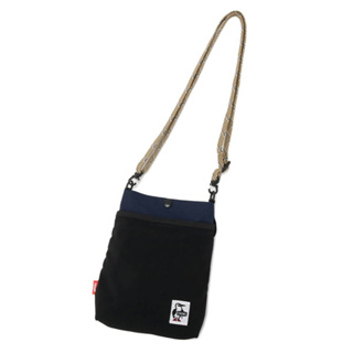 CHUMS RECYCLE MESH POCKET SHOULDER สี NAVY - กระเป๋าสะพายข้าง กระเป๋าใส่ของ