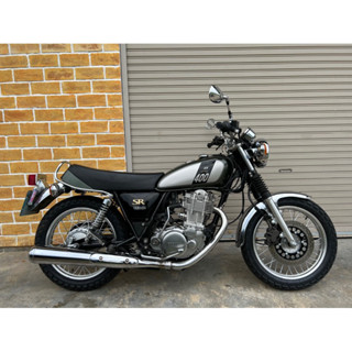 SR400fiทะเบียนแท้สีเขียวจดปี16