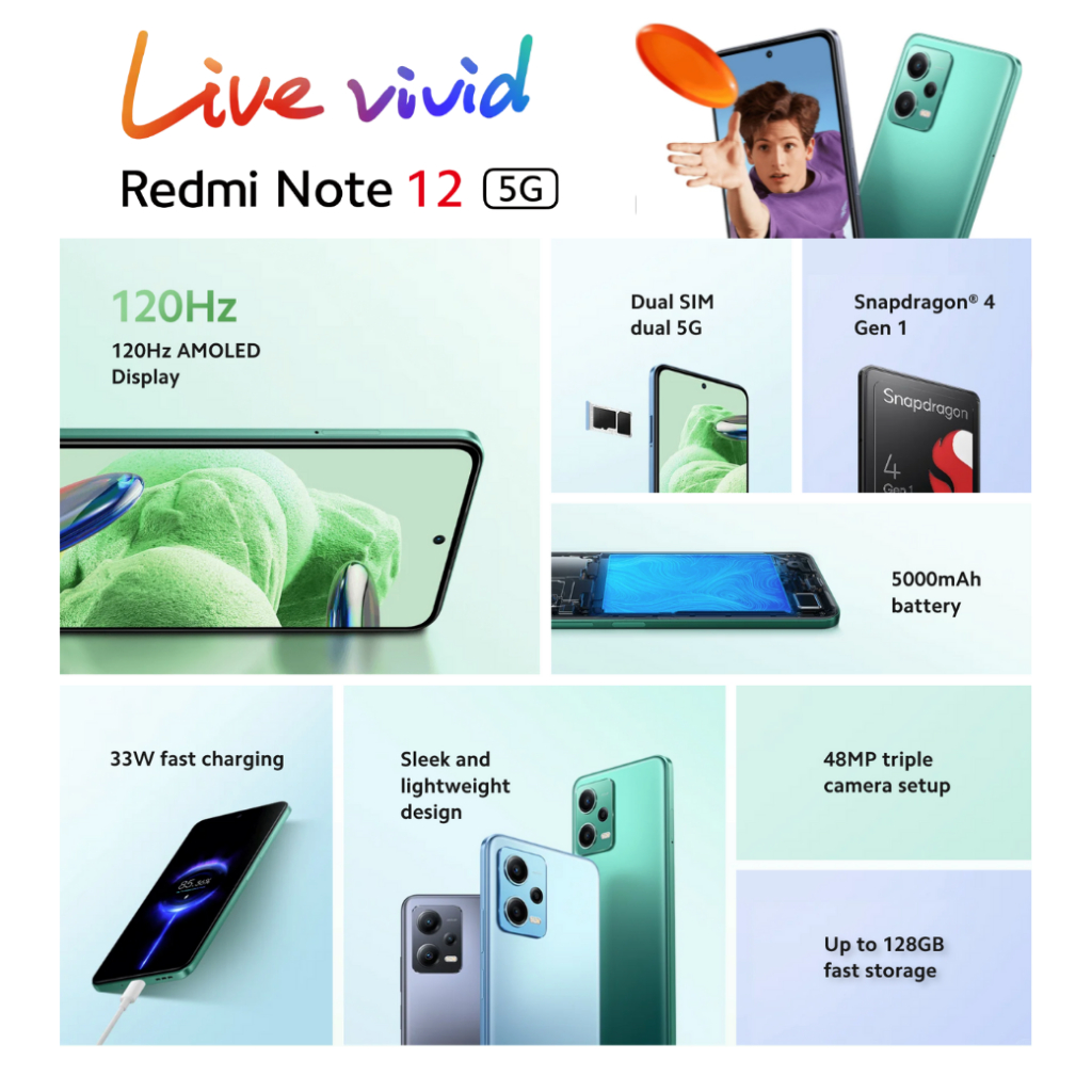 xiaomi-redmi-note-12-note-12-5g-เครื่องศูนย์ไทย-ประกัน15เดือน