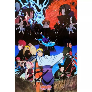 โปสเตอร์ นารูโตะ Naruto การ์ตูน cartoon รูป ภาพ ติดผนัง สวยๆ poster 34.5 x 23.5 นิ้ว (88 x 60 ซม.โดยประมาณ)