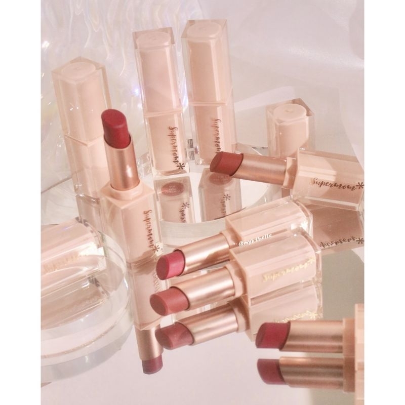 แท้-100-ใหม่-พร้อมส่ง-supermom-amour-matte-lipstick-a06-check-it-out-ซุปเปอร์มัม-อะมัวร์-แมตต์-ลิปสติก