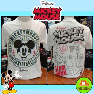 เสื้อDisney ลาย Mickey mouse สีขาว (MKX-013)
