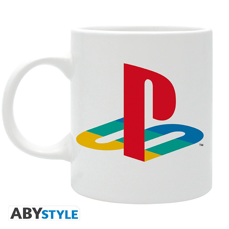 abystyle-ลิขสิทธิ์แท้-พร้อมส่ง-แก้วน้ำ-แก้วมัคเซรามิค-playstation-เพลย์สเตชัน-สัญลักษณ์-ps-320ml