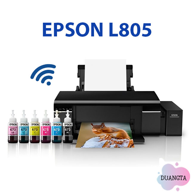 Epson L8050 / L805 Printer INK TANK Wi-Fi & Mobile Printing พร้อมหมึก ...