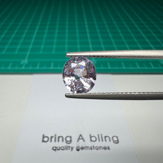 พลอย สปิเนล พม่า (Burma spinel) น้ำหนัก 2.15 ct (8x7x5mm) พลอยสวย ค่อนข้างสะอาด ไฟดี