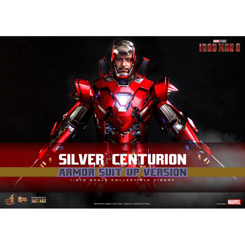 hot-toys-mms-618-d43-iron-man-3-silver-centurion-armor-suit-up-ใหม่