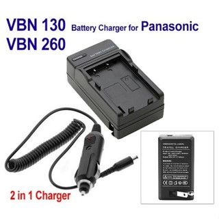 แท่นชาร์จแบตกล้อง PANASONIC BATTERY CHARGER รุ่น VBN130 ใช้สำหรับแบต PANASONIC HDC-HS900 HDC-TM900 HDC-SD900 HDC-SD80...