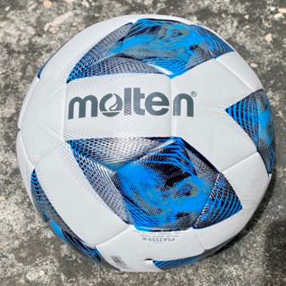 ลูกฟุตบอล ลูกบอล Molten F5A3555-K เบอร์5 ลูกฟุตบอลหนัง PU หนังเย็บ ของแท้ 100% ใช้แข่งขัน FIFA Pro รองรับ [ของแท้ 100%]