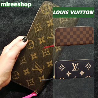 🍒หลุยส์วิตตอง Louis Vuitton กระเป๋าสตางค์รุ่น Clémence