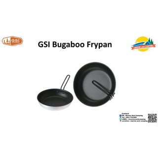 GSI Bugaboo Frypan 8" 10" กะทะแค้มป์ปิ้งเคลือบพื้นผิว Teflon®