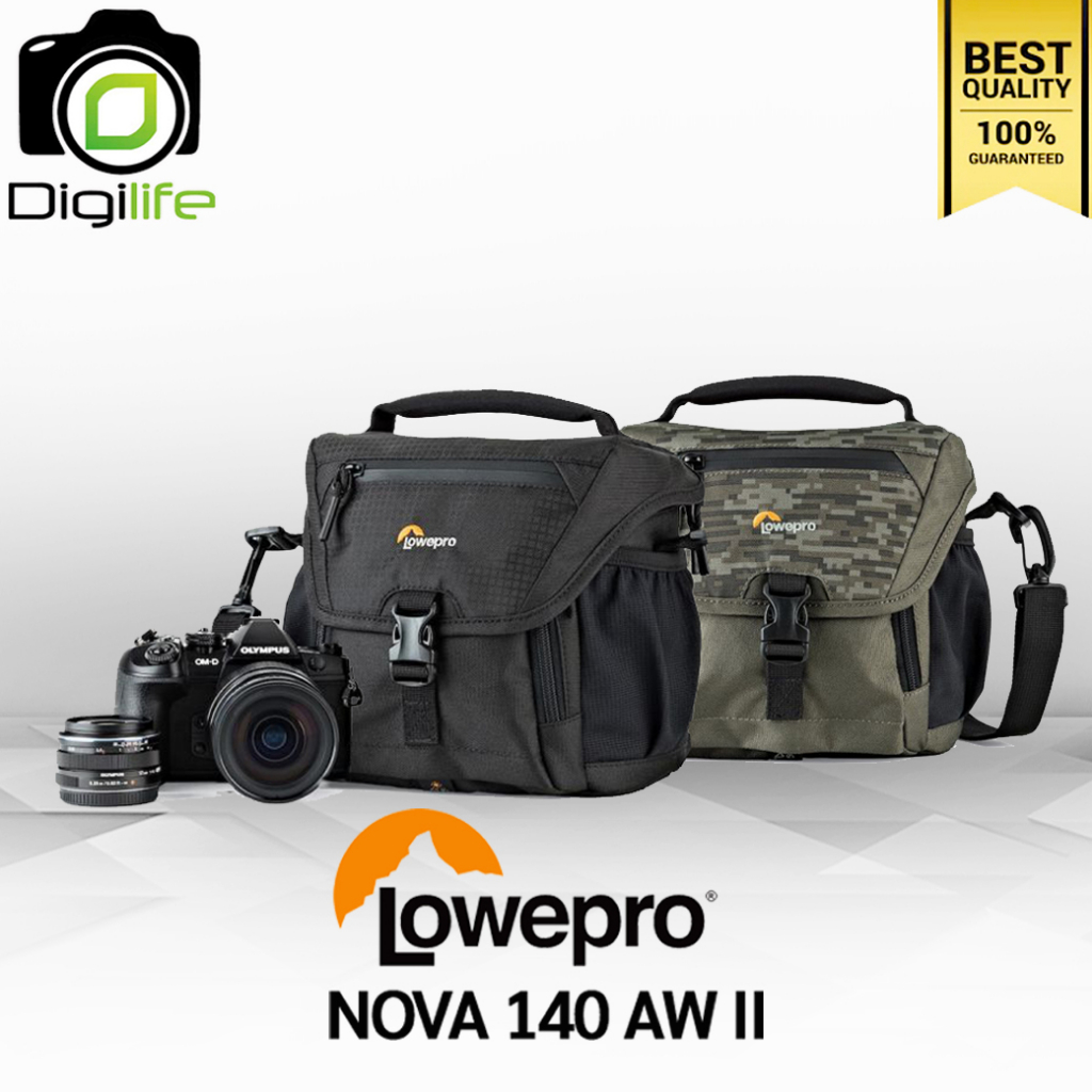 lowepro-bag-nova-140-aw-ii-กระเป๋ากล้อง-กระเป๋ากันน้ำ-กันกระแทก