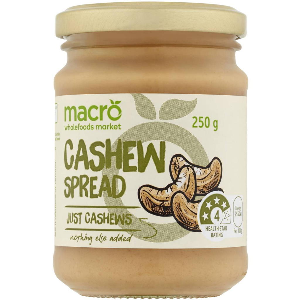สเปรดเม็ดมะม่วงหิมพานต์-มาโคร-250-g-natural-cashew-spread-macro-250-g