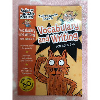 หนังสือมือสอง Andrew Brodie Basics - Vocabulary and Writing for ages 5-6