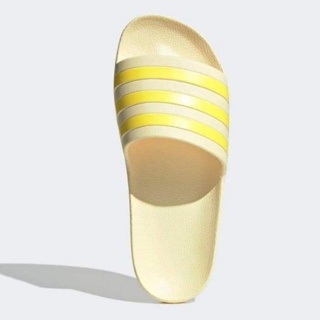 ของแท้... รองเท้าแตะ Adidas Adilette Aqua สีเหลืองสีสันสดใส