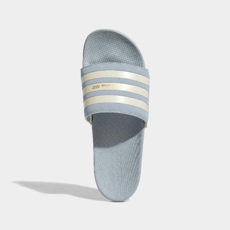 ของแท้-รองเท้าแตะพื้นนุ่มมากๆ-adidas-adilette-comfort-สีฟ้าเทาสีสวย-ร้านขายแต่ของแท้