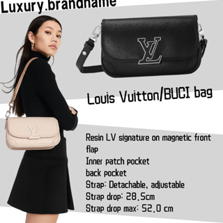 หลุยส์วิตตอง กระเป๋า Louis Vuitton/BUCI/กระเป๋าสุภาพสตรี/กระเป๋า Messenger