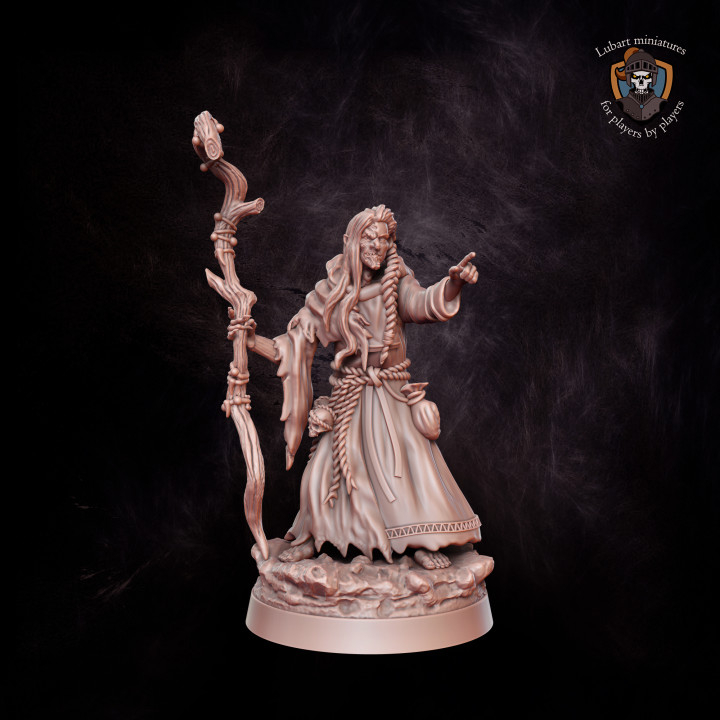 ELF ZAUBERIN MINIATUR Elf Sorcerer für D&D 5e Pathfinder in 28mm 32mm