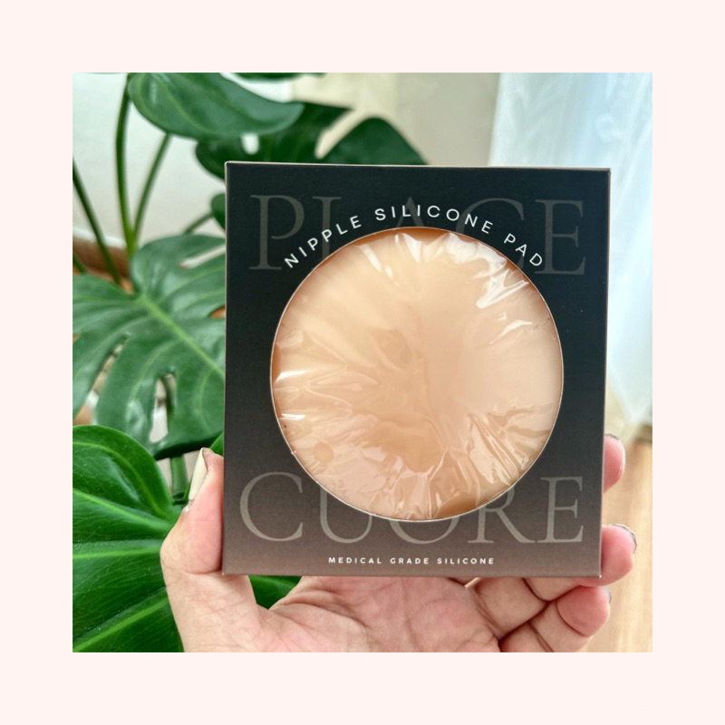 Nipple silicone pad ซิลิโคนแปะจุกไร้ขอบ รุ่นมีกาว เนื้อแมท ซิลิโคนแปะ