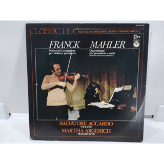 1LP Vinyl Records แผ่นเสียงไวนิล FRANCK MAHLER   (E8E8)