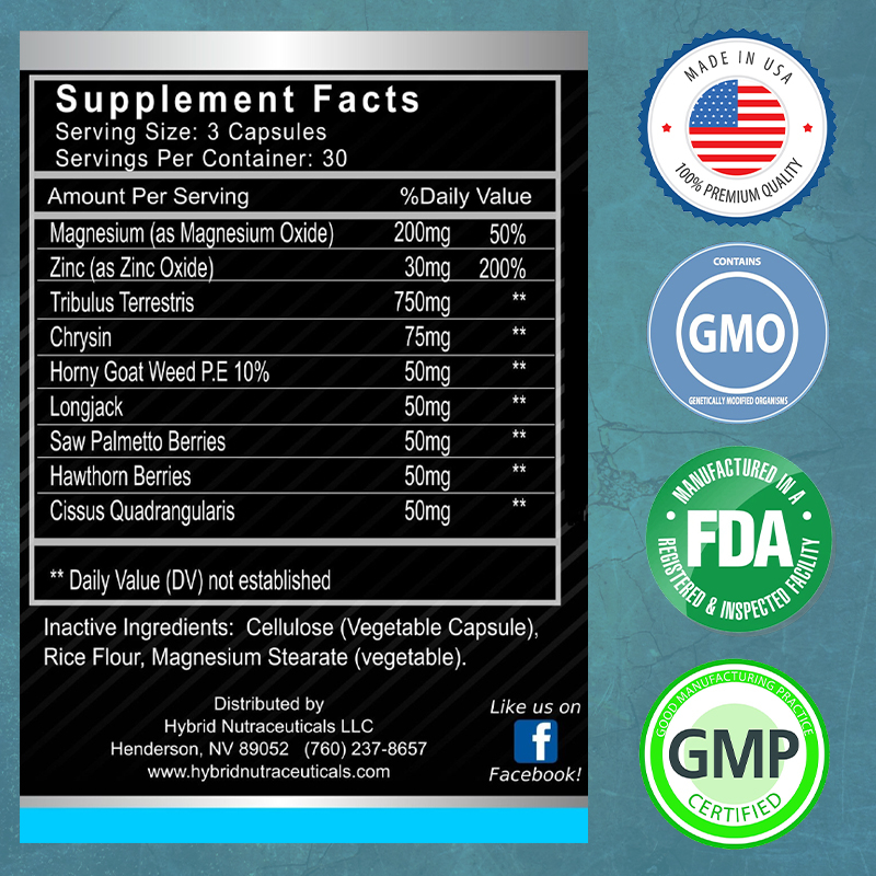 ผลิตในสหรัฐอเมริกา-อาหารเสริมสำหรับผู้ชาย-รองรับกล้ามเนื้อ-ความทนทาน-และสมรรถภาพ-60-120-แคปซูล