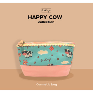 Rataya กระเป๋าใส่เครื่องสำอางและของจุกจิก Happy Cow Accessories Bag