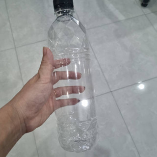 ขวดพลาสติก 750 ml, 80 ขวด สีขาวใส พร้อมฝาหลายสี (โรงงานผลิตขวดโดยตรง ปลีก/ส่ง)