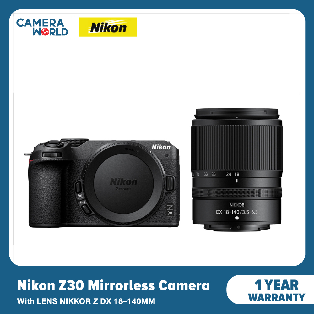 Nikon Z30 Mirrorless Camera สร้างสรรค์โลกของคุณและบันทึกช่วงเวลาดีๆ ...