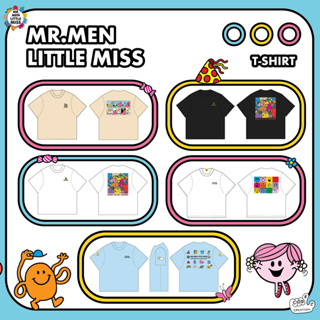 Mr.Men &amp; Little Miss T-Shirt Rainbow Eyes Collection